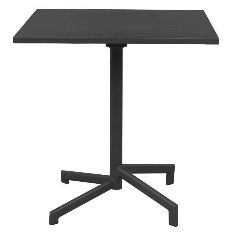 OPERA - set tavolo in alluminio cm 70 x 70 x 73 h con 2 poltrone Aviim