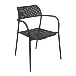 OPERA - set tavolo in alluminio cm 70 x 70 x 73 h con 2 poltrone Aviim