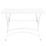 ROMANUS - set tavolo in metallo cm 110 x 70 x 72 h con 4 poltrone Romanus