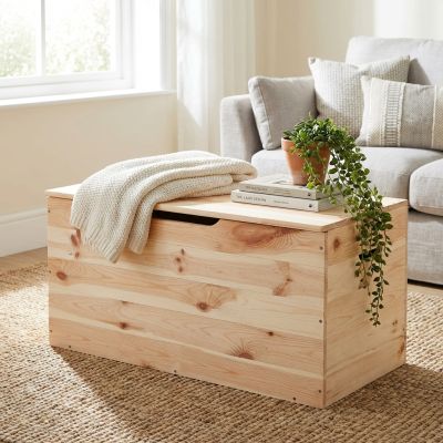 cassapanca pino levigato 100 cm