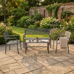 AMADO - salotto da giardino 2 posti in ferro