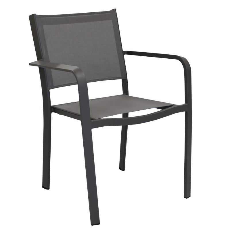 SPLENDOR - set tavolo in alluminio cm 200/300 x 110 x 75 h con 10 poltrone Splendor