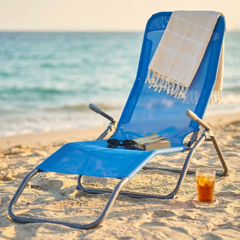 NINO - sdraio mare prendisole pieghevole