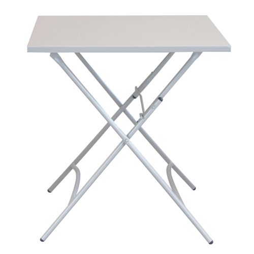 ROMANUS - set tavolo in metallo cm 70 x 70 x 72 h con 2 poltrone Romanus