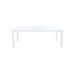 ARGENTUM - tavolo da giardino allungabile in alluminio da 220