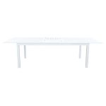 ARGENTUM - tavolo da giardino allungabile in alluminio da 220