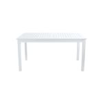 ARGENTUM - tavolo da giardino allungabile in alluminio da 150