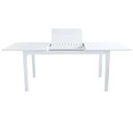 ARGENTUM - tavolo da giardino allungabile in alluminio da 150