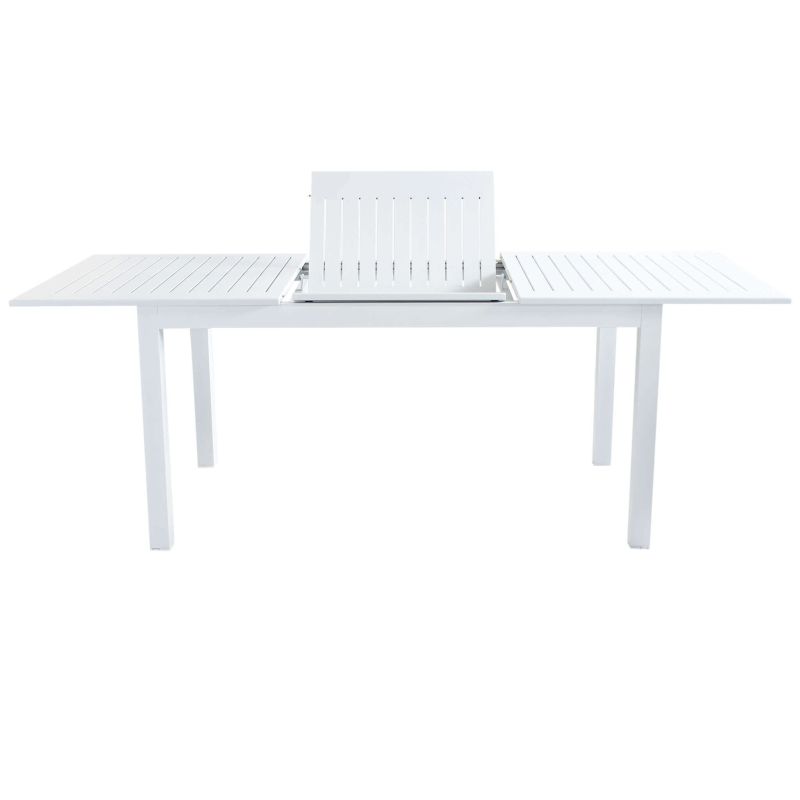 ARGENTUM - tavolo da giardino allungabile in alluminio da 150