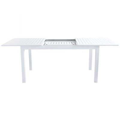 ARGENTUM - tavolo da giardino allungabile in alluminio da 150