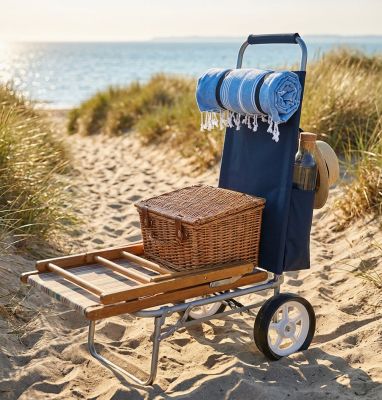 TERAMO - carrello da spiaggia e campeggio pieghevole