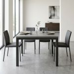 BRENDON - tavolo da pranzo moderno allungabile a libro