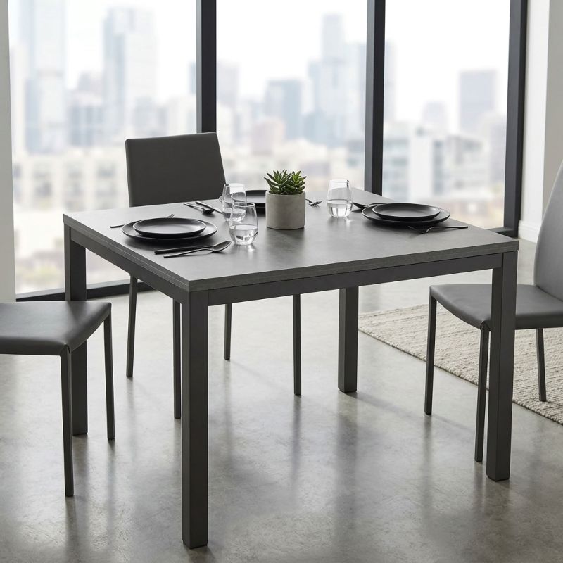 BRENDON - tavolo da pranzo moderno allungabile a libro