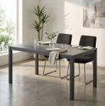 BRENDON - tavolo da pranzo moderno allungabile 120 x 80