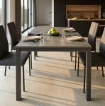 BRENDON - tavolo da pranzo moderno allungabile 160 x 90