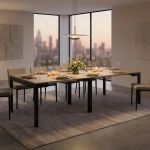 BRENT - tavolo da pranzo consolle