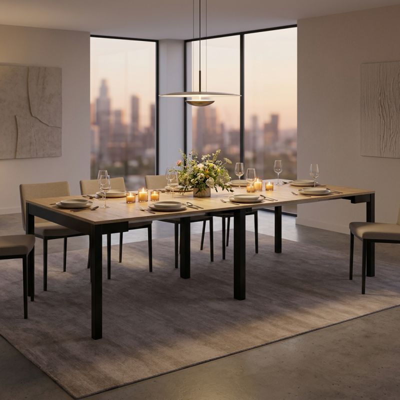 BRENT - tavolo da pranzo consolle