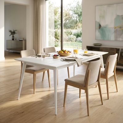 BRIAN - tavolo da pranzo moderno allungabile