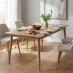 BRIAN - tavolo da pranzo moderno allungabile