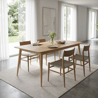 BRIAN - tavolo da pranzo moderno allungabile