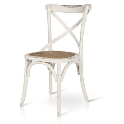 ABBY - sedia moderna in legno con seduta in paglia