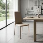 ALEXIA - sedia moderna in ecopelle