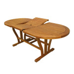 TURRIS - tavolo da giardino allungabile in legno massiccio di acacia 150/200