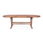 TURRIS - tavolo da giardino allungabile in legno massiccio di acacia