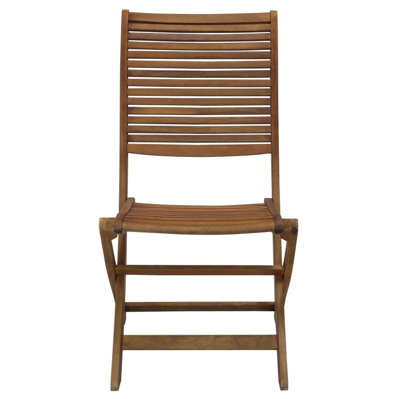 MULIER - sedia da giardino pieghevole in legno massiccio di acacia
