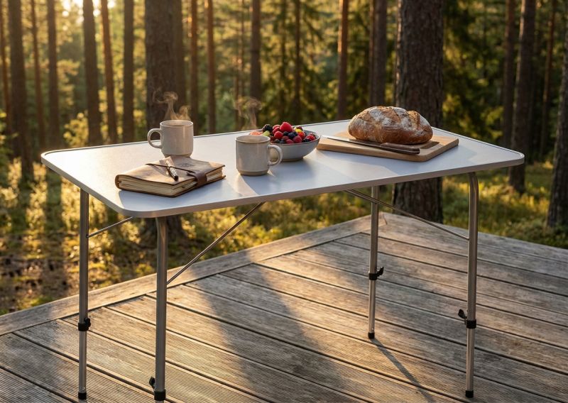 PROFESSIONAL - tavolino da campeggio pieghevole salvaspazio