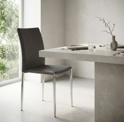 AMELIA - sedia moderna in ecopelle