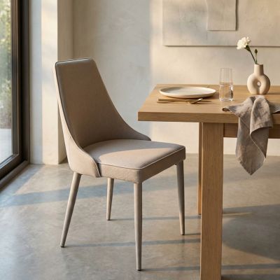 ANNABEL - sedia in tessuto