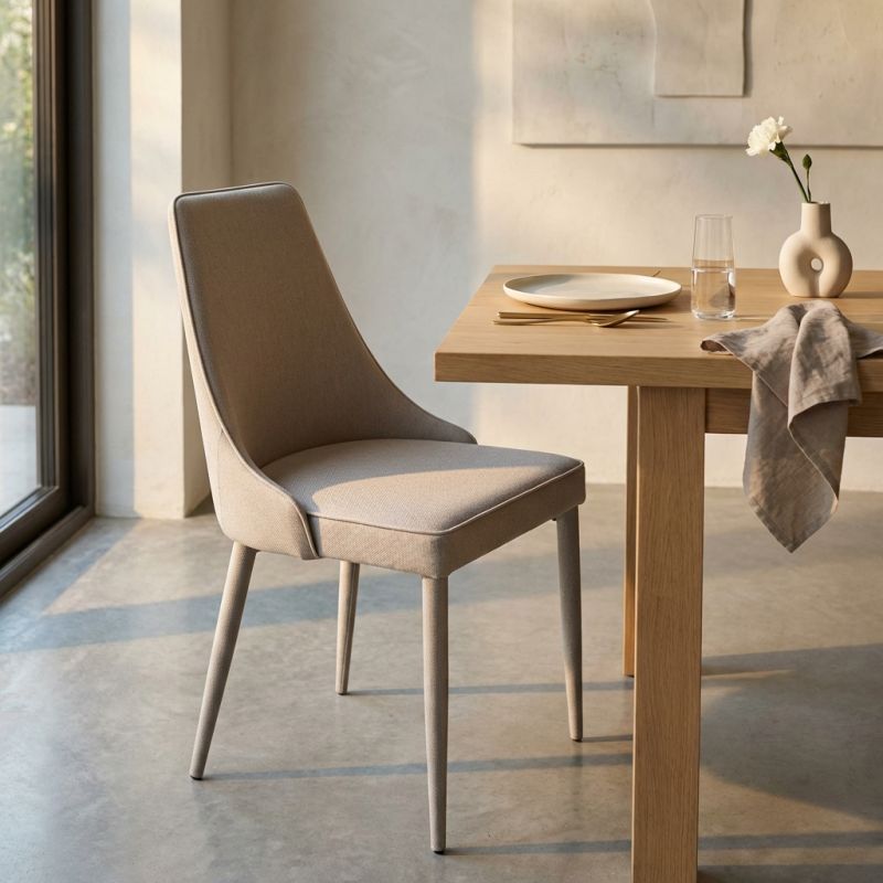 ANNABEL - sedia in tessuto