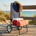 VARESE - carrello da spiaggia e campeggio pieghevole