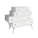 BRUCE - cassettiera in abete spazzolato