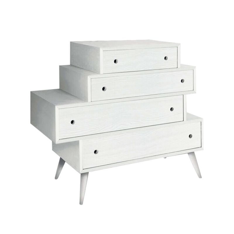 BRUCE - cassettiera in abete spazzolato