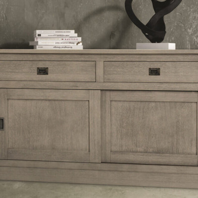 BRYAN - credenza in rovere patinato