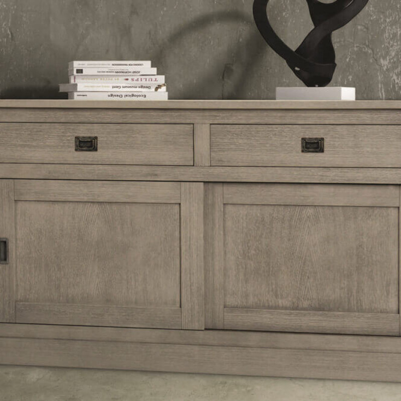 BRYAN - credenza in rovere patinato