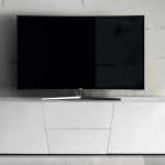 BURTON - mobile porta tv moderno in legno spazzolato
