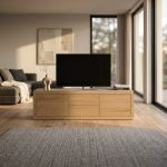 CASSIAN - mobile porta tv moderno cm 170 x 45 x 50 h
