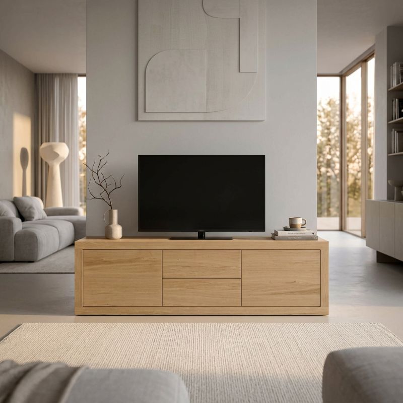 CASSIAN - mobile porta tv moderno cm 170 x 45 x 50 h