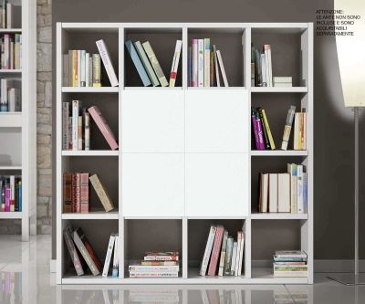 BEVERLY - libreria in nobilitato frassinato 175 cm