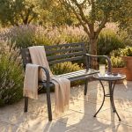 AELANA - panchina da giardino 2 posti in ferro