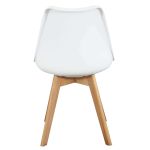 MARGOT - sedia nordica imbottita set da 4