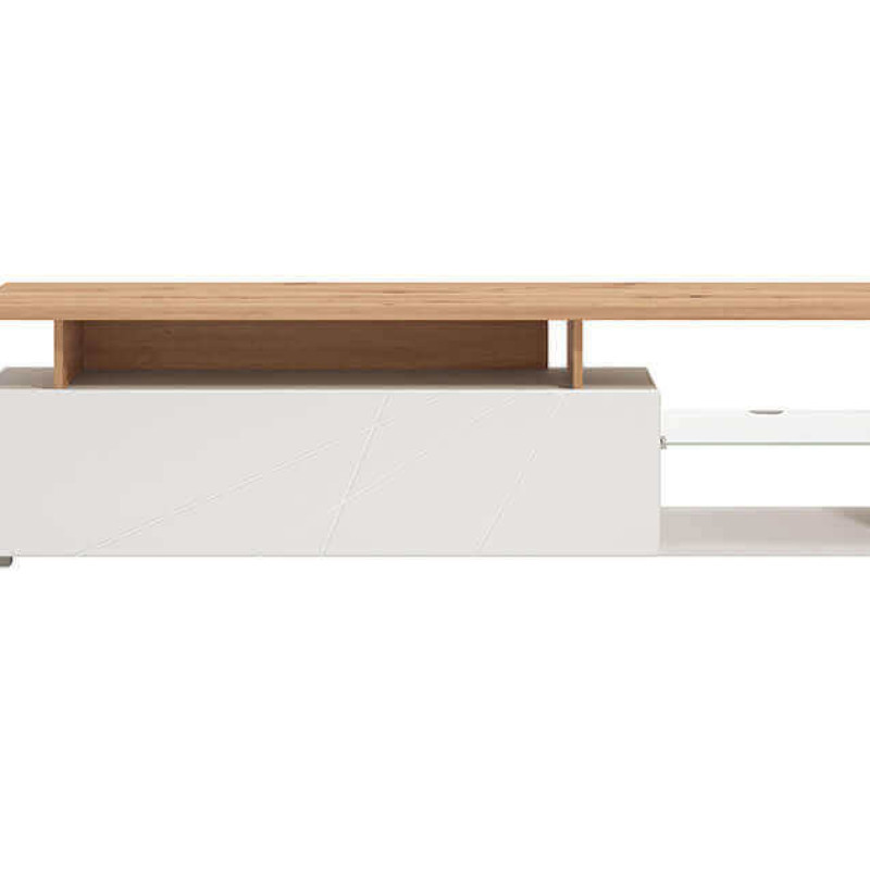 MISTIE - porta tv anta decorata moderno minimal in legno