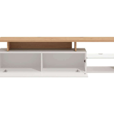 MISTIE - porta tv anta decorata moderno minimal in legno