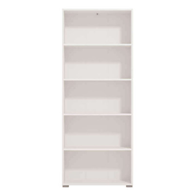 MADDIE - libreria cinque ripiani moderno minimal in legno