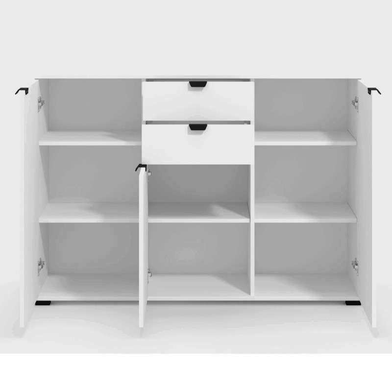 ONE - credenza moderna con 3 ante e 2 cassetti