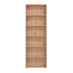 MADDIE - libreria sei ripiani moderno minimal in legno