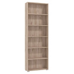 MADDIE - libreria sei ripiani moderno minimal in legno